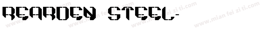 Rearden Steel字体转换